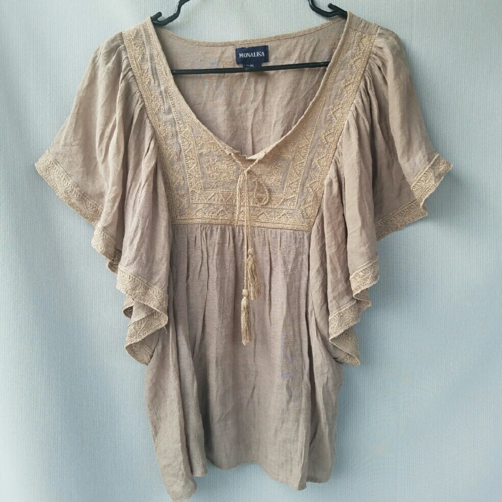 💲 Bundle 2 for $10 Monalisa Boho Top